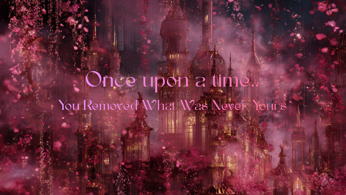 Once Upon a Time, You Removed What Was Never Yours