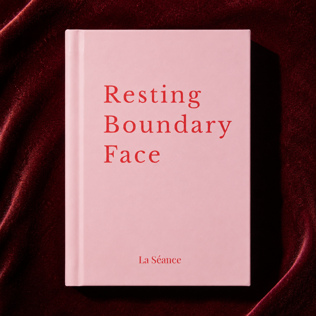 RBF — Resting Boundary Face Lined Notebook