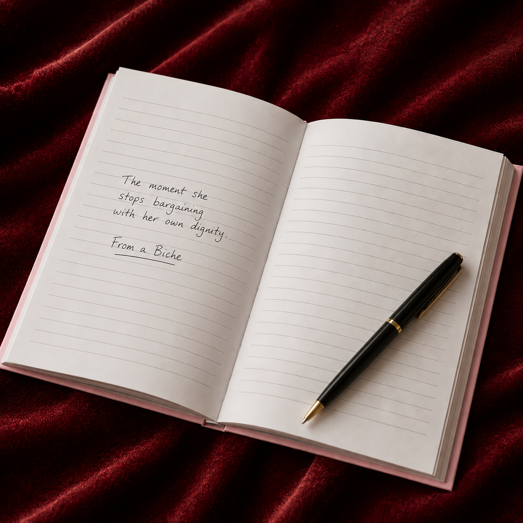RBF — Resting Boundary Face Lined Notebook