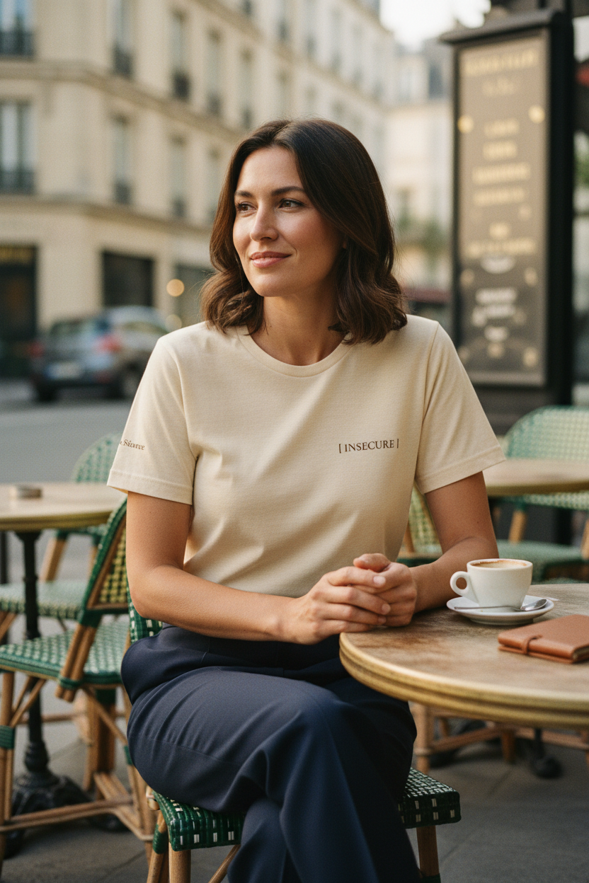 INSECURE T-shirt lifestyle image